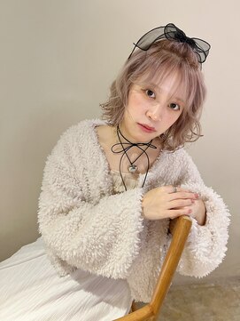 セブンベルベット(7 Velvet) ホワイトミルクティーベージュ　【カネコフウカ】