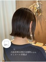 ニコ(niko)&nbsp;【二村】切りっぱなしボブ