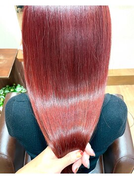 マール(marl) 【marl.】 髪質改善カラー/ピンク