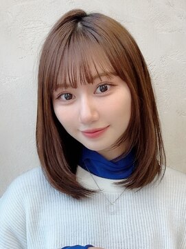 アフロート ルヴア(AFLOAT RUVUA) 20代30代40代大人かわいいミディアムレイヤー