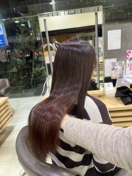 ゼスト 吉祥寺店(ZEST) 【籠倉】ブリーチなし/吉祥寺/ルビーブラウン