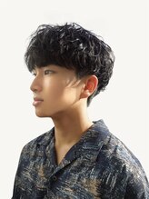 《*人気No,1の緩めパーマ*》緩やかにカールが特徴のシャドウパーマで自然体でオシャレな印象をプラス＊