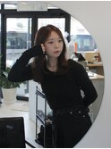 10代20代春カラーナチュラルレイヤースタイル