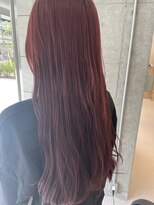 ジーナ 流山おおたかの森(Zina)&nbsp;【透明感艶カラー】ワインレッド