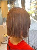 切りっぱなしボブ
