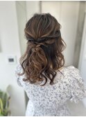 medium  hair arrange