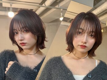 ファルベ(Farbe)の写真/小顔に魅せる顔まわりカットで、結んでもかわいいスタイル♪お顔周りのお悩みはぜひ一度ご相談ください☆