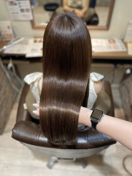 ヘアメイク シュシュ(Hair make chou chou) 髪質改善/髪質改善トリートメント/艶髪/髪質改善ストレート