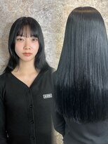 エルバイイエローコーン(ell by YELLOW CORN)&nbsp;10代20代30代/シールエクステ/ブルーブラック/黒髪カタログ/横浜