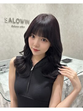 メラク(Merak) 大人可愛い×透明感カラー小顔レイヤーロング【20～40代】