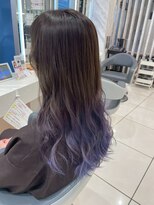 アース 千葉店(HAIR&MAKE EARTH)&nbsp;グラデーションカラーアメジスト