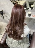 大人かわいいチェリーブラウン