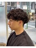 メンズ王道人気No.1。極上質感で作る【波巻きパーマ】