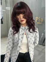 ピア ヤクイン(Pia Yakuin) ボルドーレッド