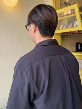 ヒントステーション フォーメンズ(HINTSTATION for Men's) 〈浅草 半個室〉メンズ刈り上げなしショート