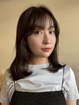 マッシュ チャヤマチ(MASHU chayamachi) 柔らか透明感/ブリーチなし/オリーブブラウン/大阪梅田
