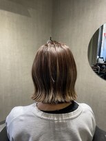 ケリー 心斎橋(KELLY)&nbsp;ミニボブ　髪質改善髪質改善カラー