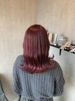 トリコ(ToricO) チェリーピンク ワインレッド ダブルカラー ブリーチカラー
