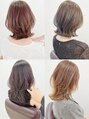 キアラ(Kchiara)&nbsp;ショート、ミディアムからロング様々な似合わせくびれヘアが得意