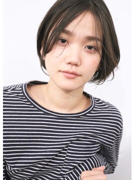 ツバメ ヘアー(TSUBAME HAIR) ナチュラルで柔らかなショートボブ