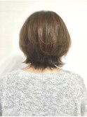 大人可愛い愛されショートボブ