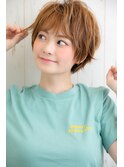 大人可愛い無造作ショートレイヤー Opio服部