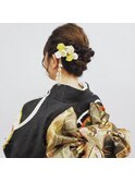 可愛いさが際立つ和髪