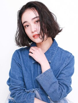 La Fith 大人可愛いセンターパートスタイル L ラフィスヘアールート 大橋店 La Fith Hair Root のヘアカタログ ホットペッパービューティー