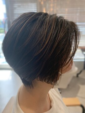 グラッシー センター北店(GLASSI) 【GLASSI】大人ショートボブ★くびれ★ひし形★ハイライト