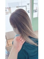ヘアープレイス ピリオドアック(Hair Place .Acc) ミルクティー×グラデーション☆