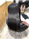 縮毛矯正カットトリートメント