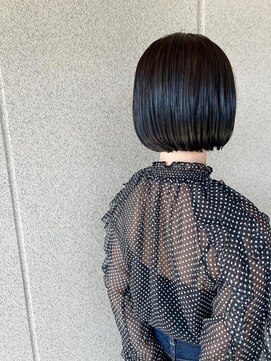 ラソ プエルト(LAZO puerto) ブラックミニボブ