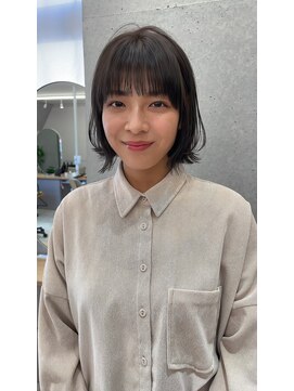 サンド 池袋(sand) イメチェン/ボブ/ショートボブ/グレージュ