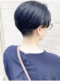 【morio成増/玉井】ハンサムショート　刈り上げ　黒髪