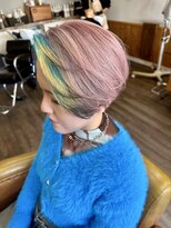 トルチェ(toRtue)&nbsp;フェイスフレーミング　エンドカラー　ハンサムショート