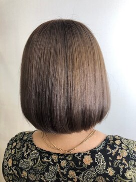 クプア 柏(kupua) エアリーロング/切りっぱなしボブ/ピンクブラウン/美髪[柏駅]