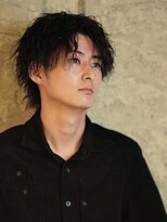 ダグラスヘアイーストサイド 岐南(Douglas hair East side) 【ツイストスパイラルパーマ】センターパートツイストスパイラル