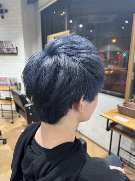 ビスイル 秋葉原店(Vis ill) ケアブリーチ/透け感カラー/メンズ/韓国/メンズカット/眉毛