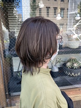 エコルアヘアー 西口(ecolua hair) ウルフ