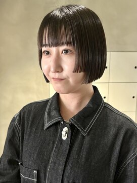 ハウ 心斎橋(how) ミニボブくびれ丸みショート大人20代30代40代50代