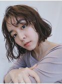 ナチュラルカールボブ
