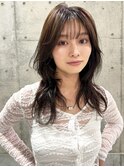 イメチェン前髪小顔ロング_銀座