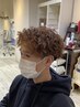【2回目以降メンズ限定】カット＋パーマ＋フルカラー＋極潤TR