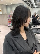 【ウルフカット】小顔に見せたい｜他と被りたくない｜おすすめスタイリスト→高嶋 湧大、湯田 竜也】