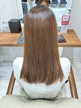 ソワン ドゥ ブレス 立花店(soin de brace) メルティカラーフェミニンロング似合わせカット髪質改善縮毛矯正