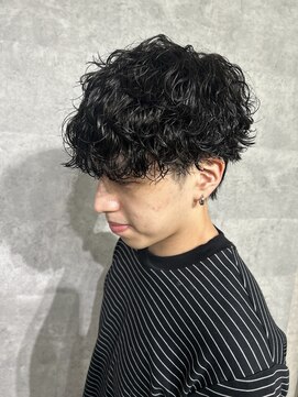 メンズ リコ(MEN'S RICO) 波巻きスパイラル波巻きパーママッシュメンズパーマ【大和】