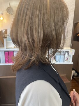 ヘアーピース(Hair Peace) ミディアムウルフ