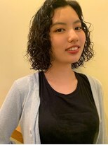 カンナ オーガニック ヘアデザイン(CANNA ORGANIC & HAIR DESIGN)&nbsp;クリクリパーマミディアムボブ