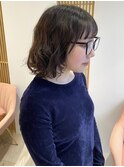 【レディースパーマ】朝のヘアセットも時短に!
