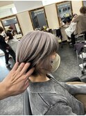 白髪ぼかしホワイトミルフィーユ